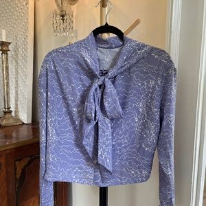 Lilac gossip girl style top